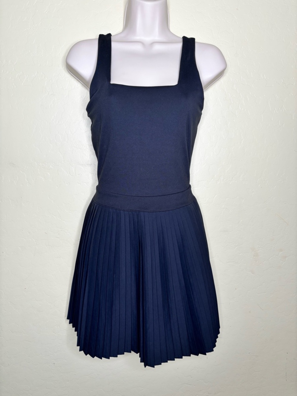 all in motion Black Sleeveless Pleated Tennis Mini Dress Size S Small - Picture 2 of 12